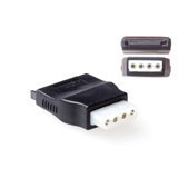 Intronics Adapter SATA power male - 4-pin molex femaleAdapter SATA power male - 4-pin molex female (AB3196)